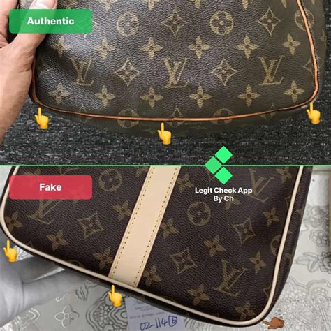 fake lv computer bag|how to check for false louis vuitton.